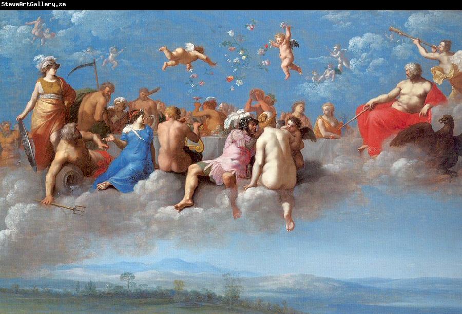 POELENBURGH, Cornelis van The Feast of the Gods